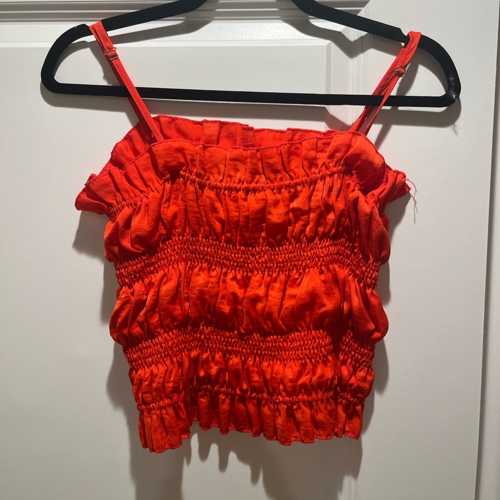 Fanco Tank in Dark Orange